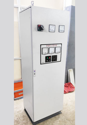 Inductech control panel, engineered and built in Chennai