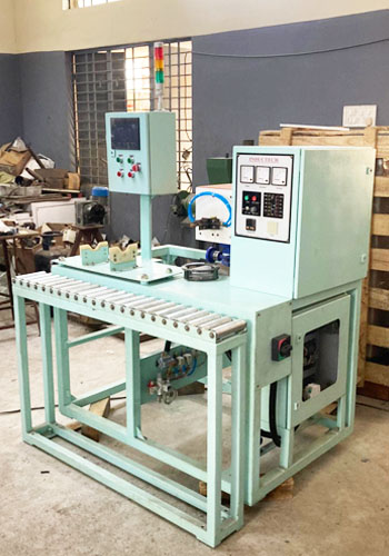 Induction forging pre-heat line built by Inductech