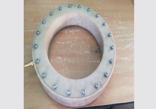 Induction shrink-fitting coil built by Inductech